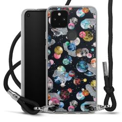 Carry Case Transparent Fabric black/silver