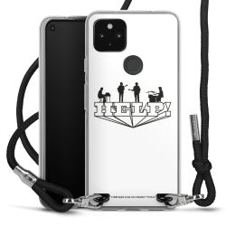 Carry Case Transparent Fabric black/silver