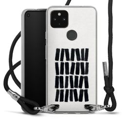 Carry Case Transparent Fabric black/silver