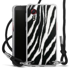 Carry Case Transparent Fabric black/silver