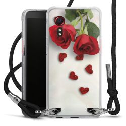 Carry Case Transparent Fabric black/silver