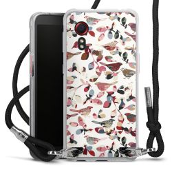 Carry Case Transparent Fabric black/silver