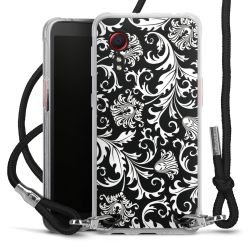 Carry Case Transparent Fabric black/silver