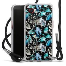 Carry Case Transparent Fabric black/silver