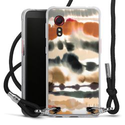 Carry Case Transparent Fabric black/silver