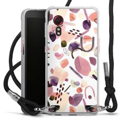 Carry Case Transparent Fabric black/silver