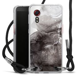 Carry Case Transparent Fabric black/silver