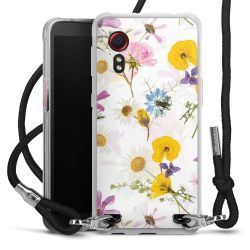 Carry Case Transparent Fabric black/silver