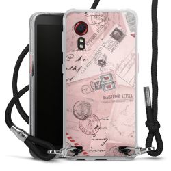 Carry Case Transparent Fabric black/silver