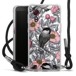 Carry Case Transparent Fabric black/silver