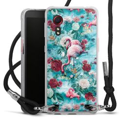 Carry Case Transparent Fabric black/silver