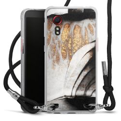 Carry Case Transparent Fabric black/silver