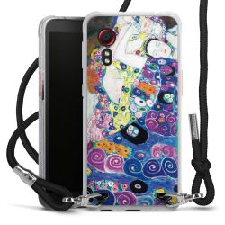 Carry Case Transparent Fabric black/silver