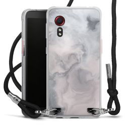 Carry Case Transparent Fabric black/silver