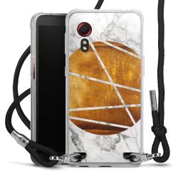 Carry Case Transparent Fabric black/silver