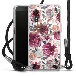 Carry Case Transparent Fabric black/silver