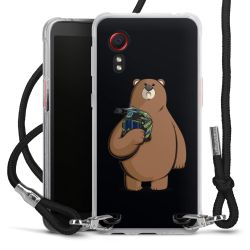 Carry Case Stoff schwarz/silber