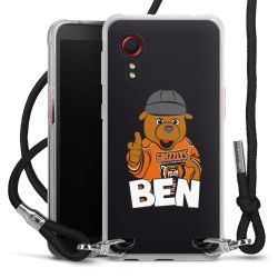 Carry Case Stoff schwarz/silber