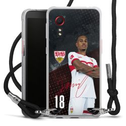 Carry Case Stoff schwarz/silber