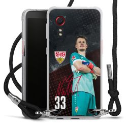 Carry Case Stoff schwarz/silber