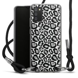 Carry Case Transparent Fabric black/silver