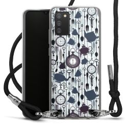 Carry Case Transparent Fabric black/silver