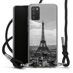 Carry Case Transparent Fabric black/silver