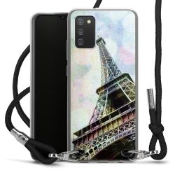 Carry Case Transparent Fabric black/silver