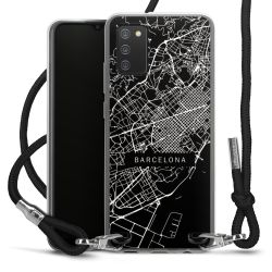 Carry Case Transparent Fabric black/silver