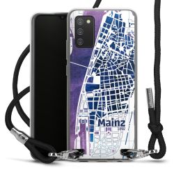 Carry Case Transparent Fabric black/silver