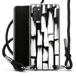 Carry Case Transparent Fabric black/silver