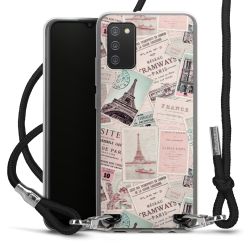 Carry Case Transparent Fabric black/silver