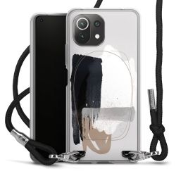 Carry Case Transparent Fabric black/silver