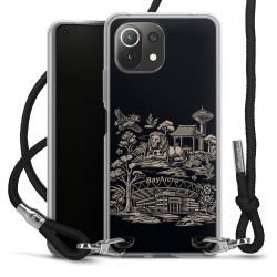 Carry Case Stoff schwarz/silber