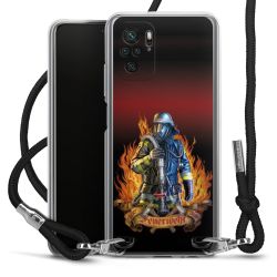 Carry Case Stoff schwarz/silber