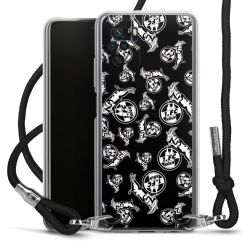 Carry Case Stoff schwarz/silber