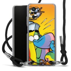 Carry Case Stoff schwarz/silber