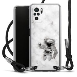 Carry Case Transparent Fabric black/silver