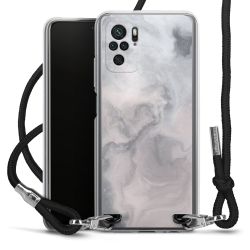 Carry Case Transparent Fabric black/silver