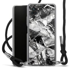 Carry Case Transparent Fabric black/silver