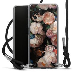 Carry Case Transparent Fabric black/silver