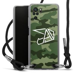 Carry Case Stoff schwarz/silber