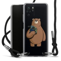 Carry Case Stoff schwarz/silber