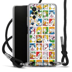 Carry Case Stoff schwarz/silber