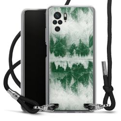 Carry Case Transparent Fabric black/silver