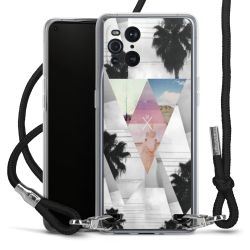 Carry Case Transparent Fabric black/silver