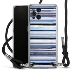 Carry Case Transparent Fabric black/silver