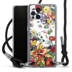 Carry Case Transparent Fabric black/silver