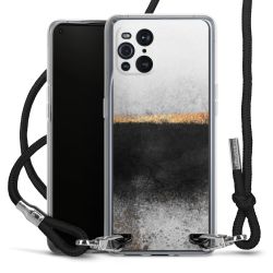 Carry Case Transparent Fabric black/silver