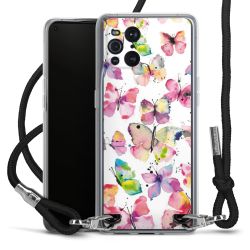 Carry Case Transparent Fabric black/silver